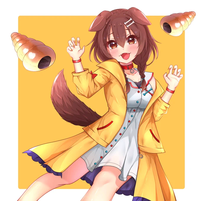 ?ころねとチョコころね?
#できたてころね  #戌神ころね 