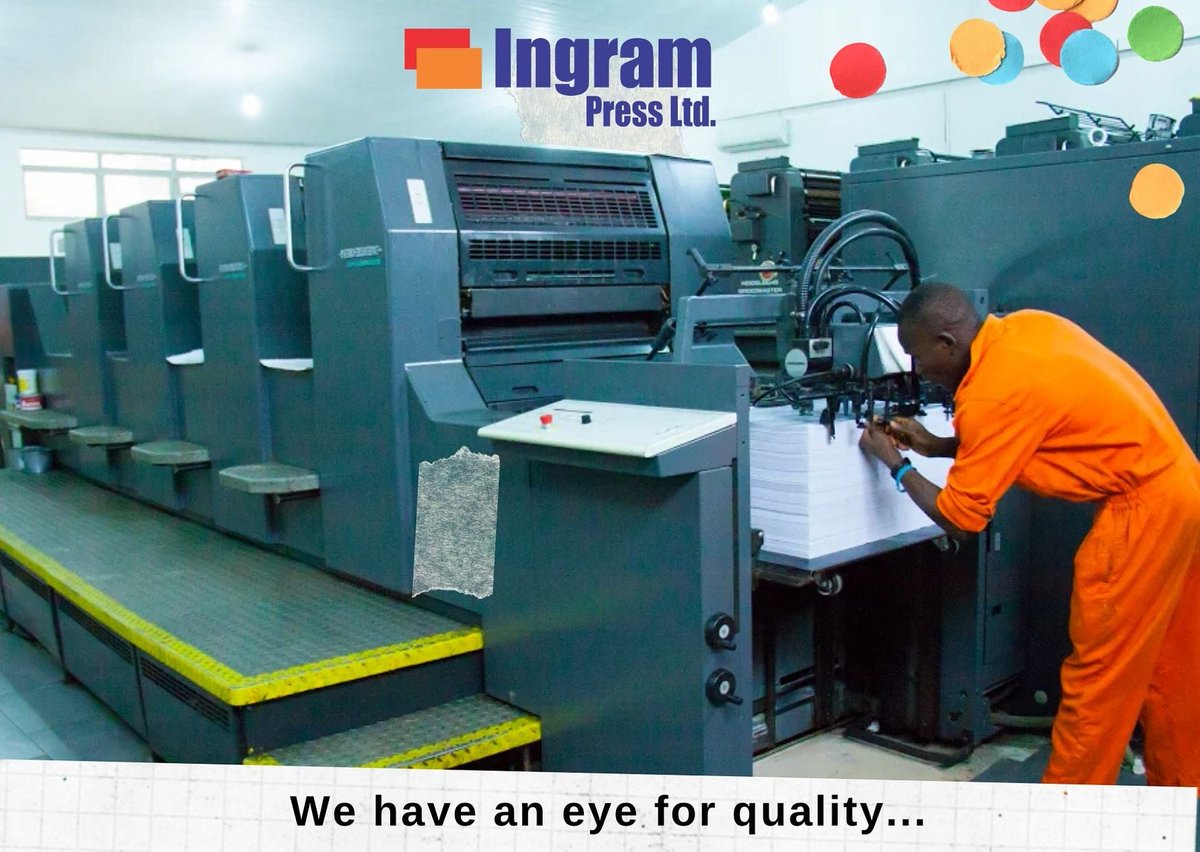 IngramPress's tweet photo. We have an Eye for Quality.
#worldclassinfrastructures
We are a #presswithadifference
#ctp #sm74 #sm102 #ingrampress https://t.co/zcCCgLw2h2