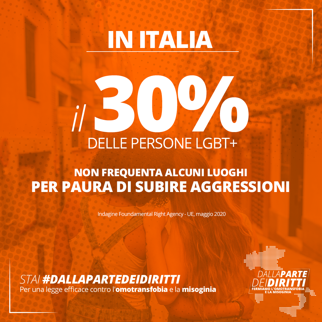 🏳️‍🌈 I luoghi della socializzazione e del divertimento si trasformano spesso in spazi non sicuri per persone LGBT+. La gran parte delle aggressioni avviene dopo o durante una banalissima serata in discoteca. #dallapartedeidiritti                     👉Firma: action.allout.org/it/m/c5ccf84/