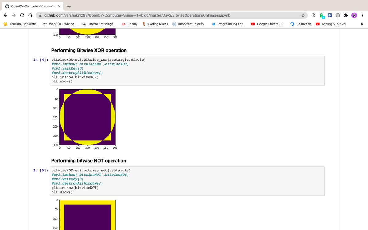 VarshaKR1's tweet image. Day2 of OpenCV - Computer Vision was super engaging!🤩
Thanks to our mentor for making us understand the concepts this well. Thanks to @Girlscript1 and @gssummit2020 for organising this summit.
#gslearningcontest