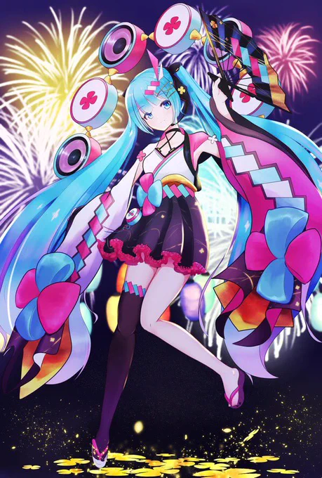 #初音ミクのイラストだけで興味を持ってくれる方へ届け
最近過去絵投稿ばかりな気もするけど届け〜 