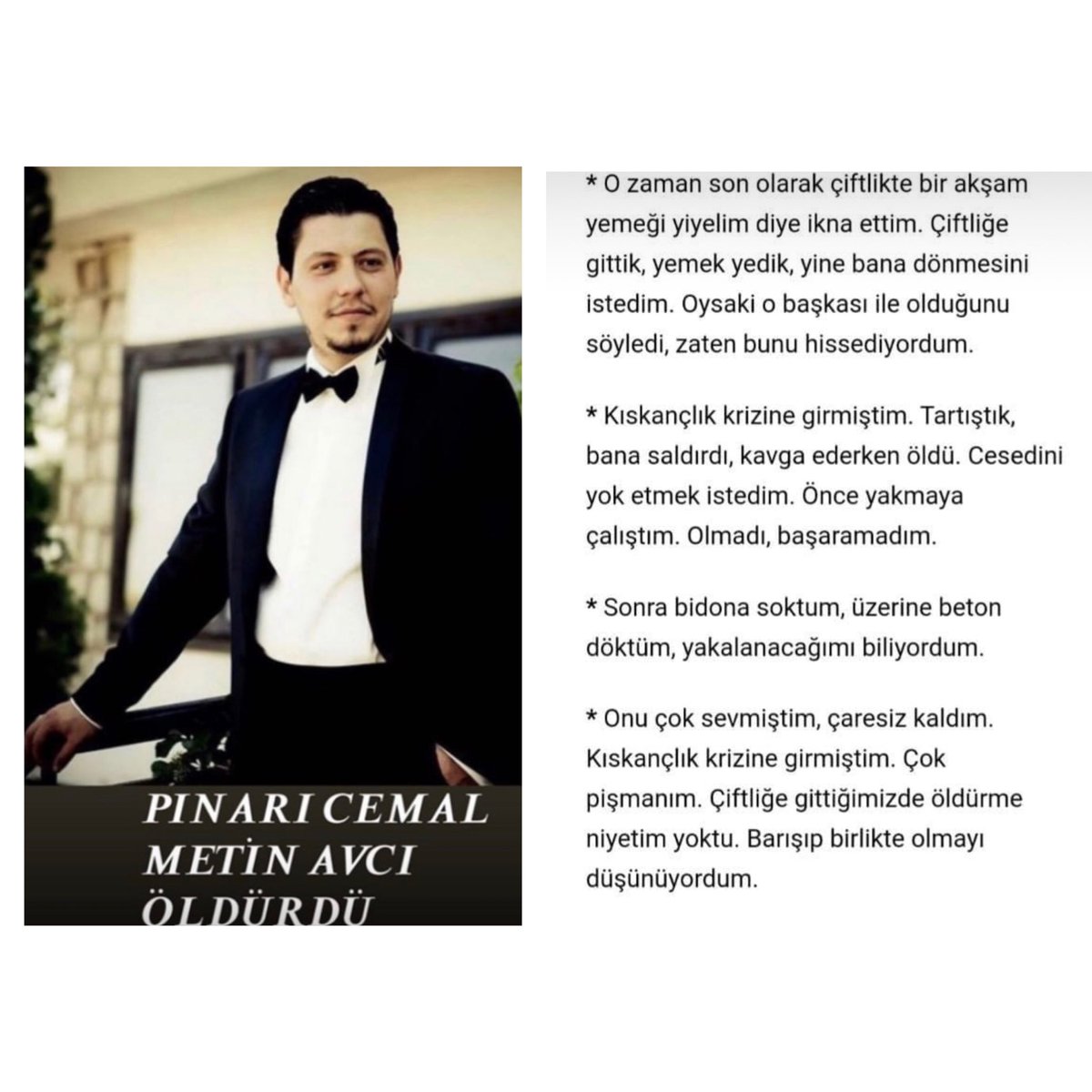 Busraksoy94's tweet photo. İdam şart !!!
#pinargultekin https://t.co/amBJQJThby