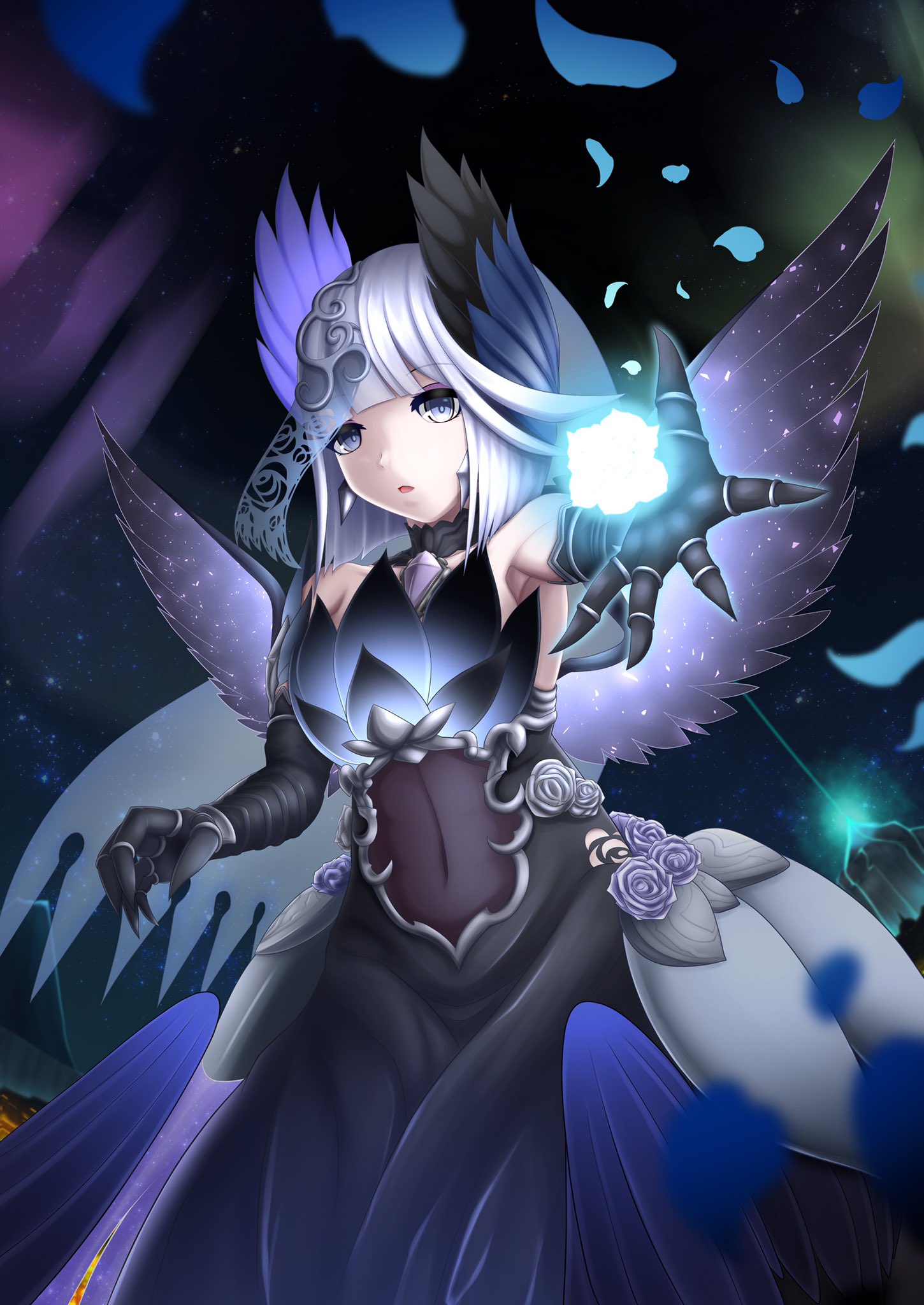 えんがわ ᔆᵘᙚᑋⁱ 冥華の大魔女 リーチェ パズドライラスト