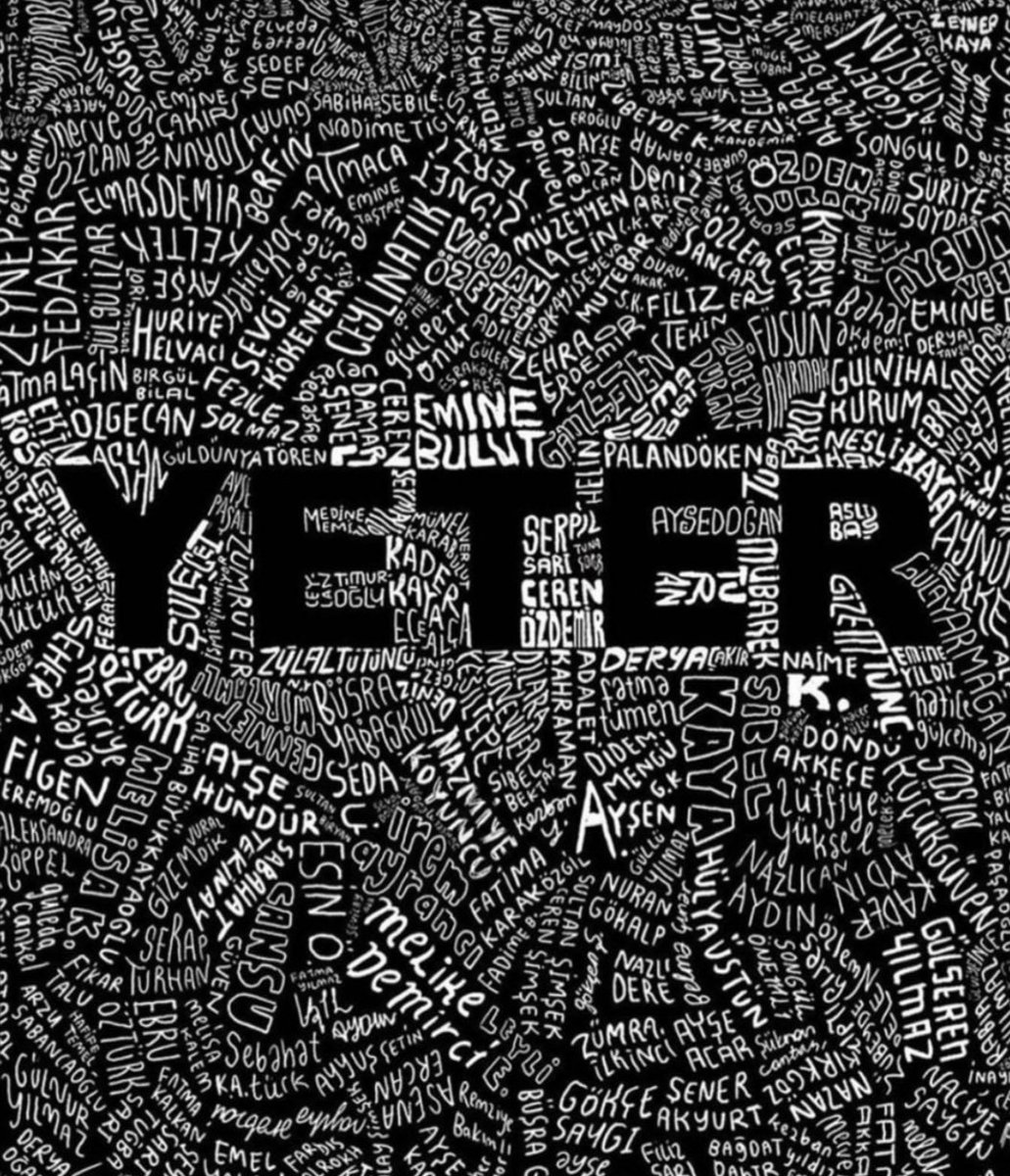 Öğrenin artık kadınları sevmeyi. Aynı dünyada yaşamayı kabullenmeyi. Öğrenin. Öğrenemiyorsanız da sevmeyin, uzak durun. Reddedilmeyi erkekliğine leke sürülüyor zanneden zihniyetler yüzünden ülke kadın cinayetlerinden geçilmiyor..
#pinargultekin