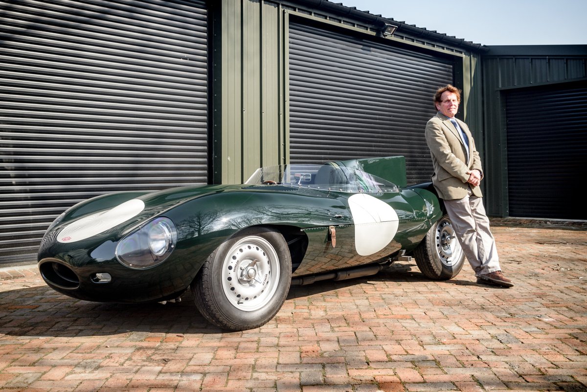 Lynx Motors was co-founded in 1968 by Roger Ludgate - seen here with an original Lynx D-Type during the 2020 relaunch of the company. Roger is now a patron of Lynx Motors and valuable collaborator. lynxmotors.co.uk