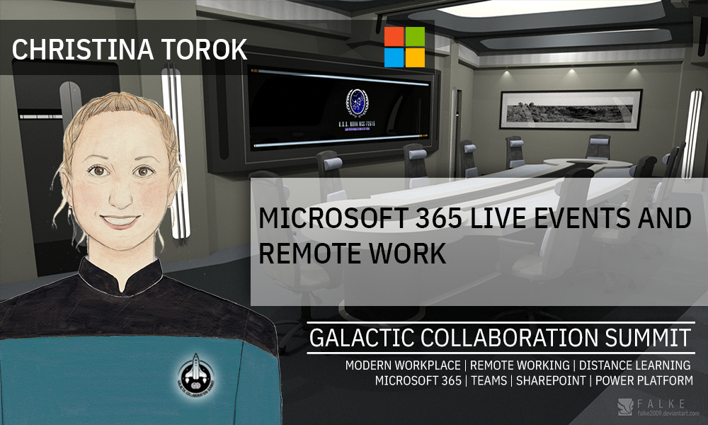 collabsummit's tweet photo. Exclusively for the #GalacticSummit @ChrisTorokTech: "Microsoft 365 Live Events and remote work"
If you've missed this session, log in with your credentials and click on the "Watch live stream".
Enjoy it! 👉 https://t.co/tkNDm1dwYu
#CollabSummit
#CommunityRocks https://t.co/19tBgTFg3o