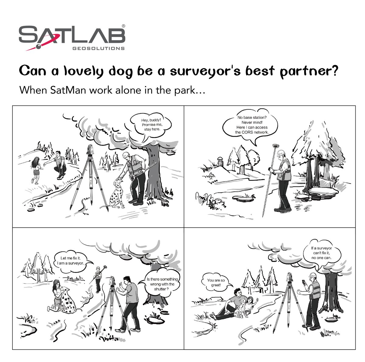 satlabglobal's tweet photo. Want to share your surveying stories with more people? Want to memorize the time that you struggle for your dreams? Now SatLab sincerely invites all surveyors to join us in recording your surveying life.
#satlab #SatMan #comics #surveyor #surveying #memory #geospatial https://t.co/wRjXZnWjvh