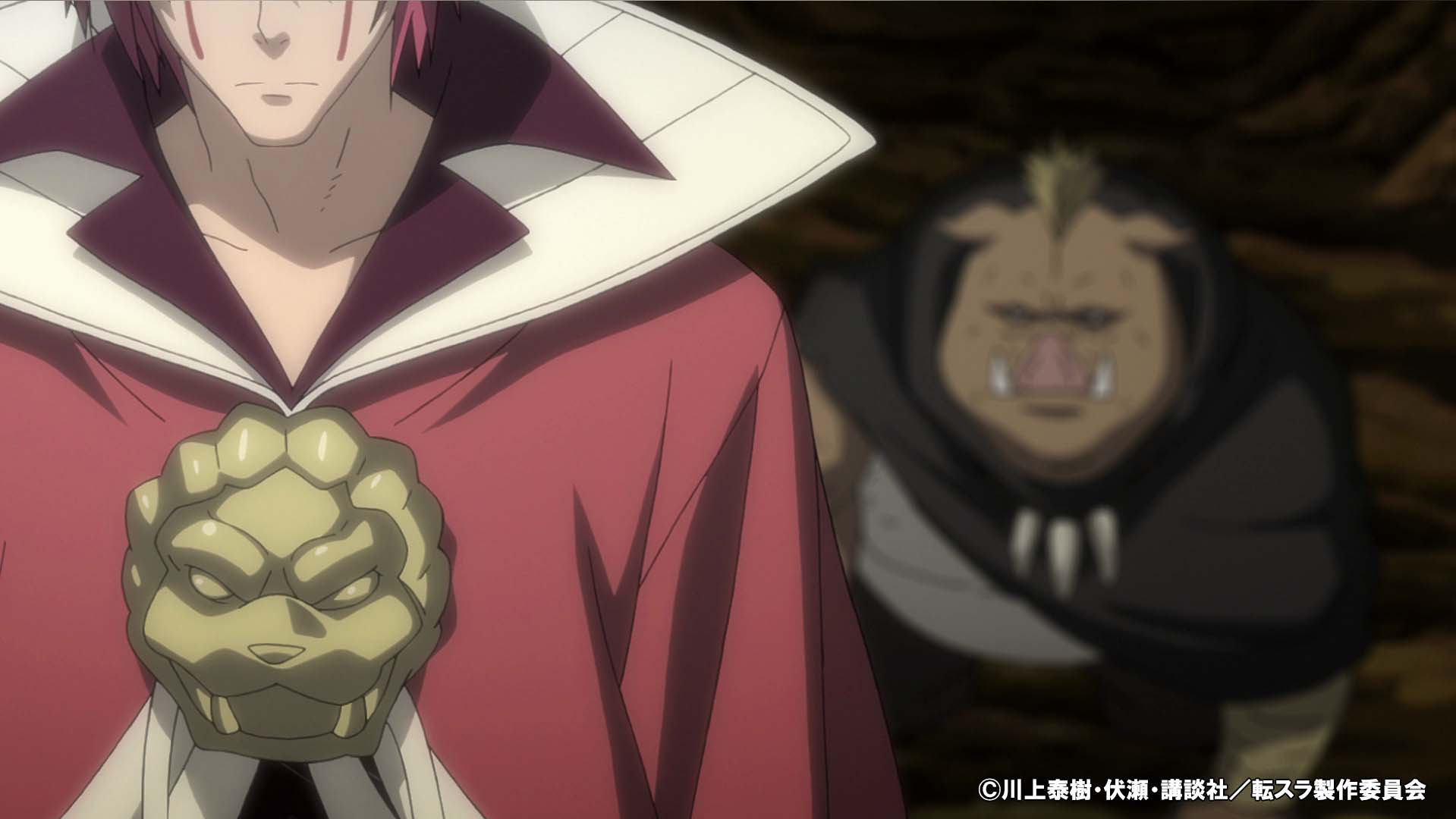 公式 アニメ 転生したらスライムだった件 転生したらスライムだった件 第1期 第15話 ジュラの森大同盟 あらすじ ベニマルがイケメンです ほんとなんなんこのイケメン 強いし器は大きいし 非の打ち所がないじゃない 真っすぐな妬み