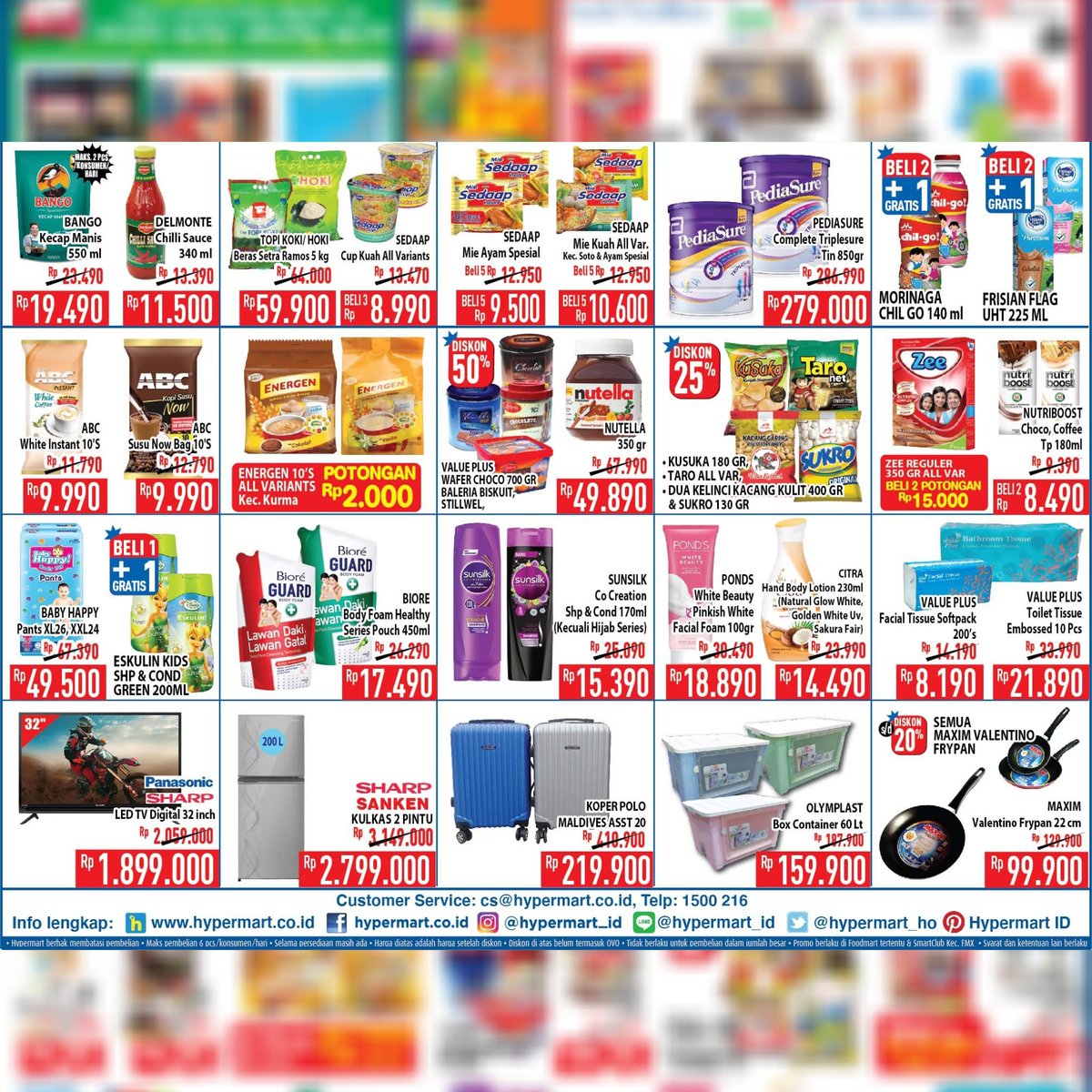 HypermartP's tweet image. Hay Pelanggan setia hypermart Pakuwon Surabaya

Promo koran Periode 21 - 23 Juli 2020. 
Langsung Chat &amp;amp; Shop di nomor WA kami 0878 6220 2532
Tunggu apa lagi, ayo belanja ke
Hypermart Pakuwon Surabaya sekarang juga!

#promokoran #hypermartpakuwon