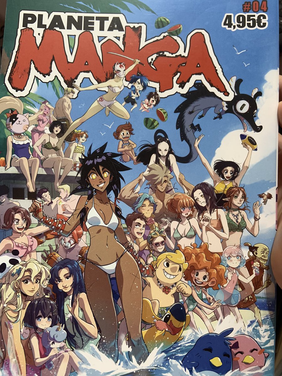 Hoy sale a la venta #PlanetaManga 4, donde tengo una pequeña historia llamada Señor Unicornio ♥️ Lo podéis comprar en Amazon, Cada del Libro, Fnac, etc. ¡Espero que os guste! @PlanetadComic 