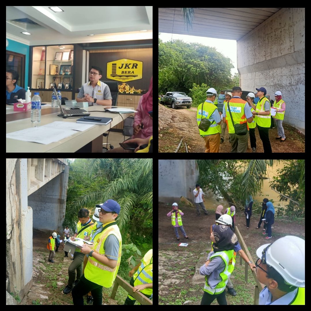 Kursus Pemeriksaan Jambatan Oleh   @EngineerRy bersama  <a href="/BeraJkr/">JKR BERA</a> dan <a href="/RC_temerloh/">Roadcare Temerloh&Bera</a> @RoadcareP4 
@MOWorks
<a href="/JKRMalaysia/">JKR Malaysia</a> 
<a href="/JKRPAHANG/">JKR PAHANG</a>
<a href="/CSFJ_JKR/">Cawangan Senggara Fasiliti Jalan (CSFJ)</a> 
<a href="/ZTTCSFJ/">ZTT CSFJ</a>
@Roadcare_Msia 
<a href="/Roadcare_Phg/">ROADCARE PAHANG</a>