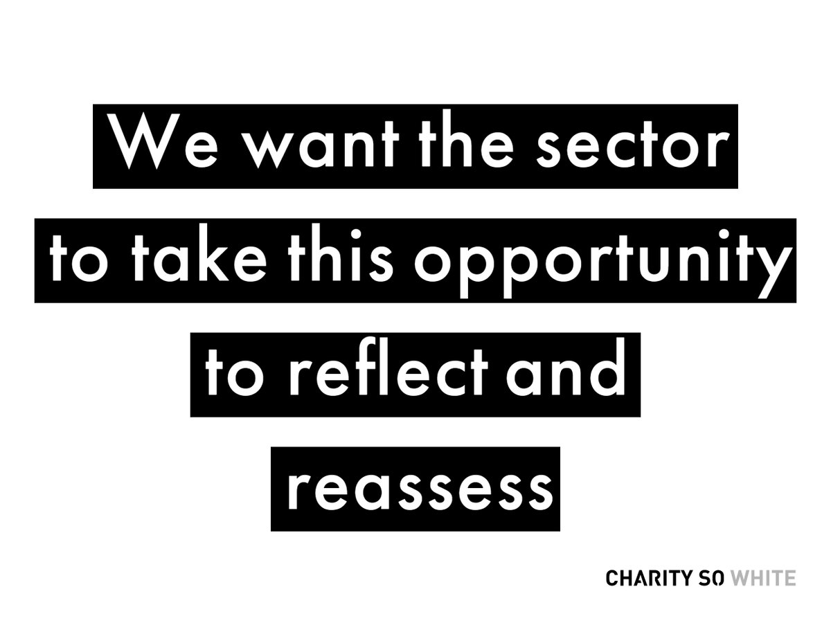 For the next 2 months we’ll be developing and growing new, distinct campaigns to build the ecosystem needed to truly fight the racism in our sector. We need a clear understanding of where the pressure points are and the space to reflect on what we are able to build.