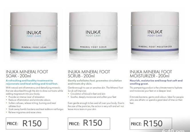  @Khusie_32483 is selling these great INUKA products and also looking for 3 people to join her team. You can contact her on 0763480206  #GirlTalkZA