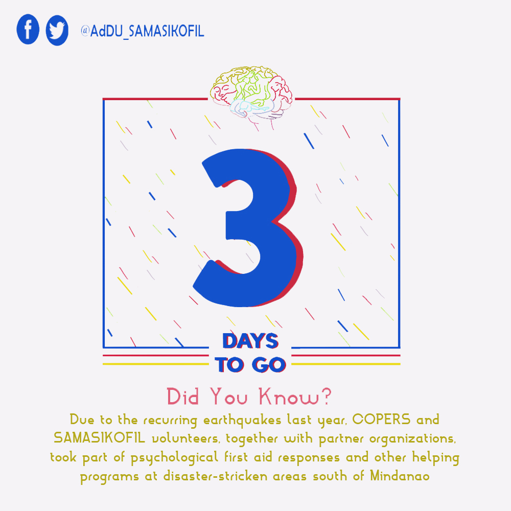 addusamasiko's tweet photo. PANAGDUYOG COUNTDOWN | 3 more days! Tell us what you're looking forward to! Dropping down another fun fact about your very own SAMASIKOFIL.
#PrimedforExcellence🔱 https://t.co/b8cT3FFnue