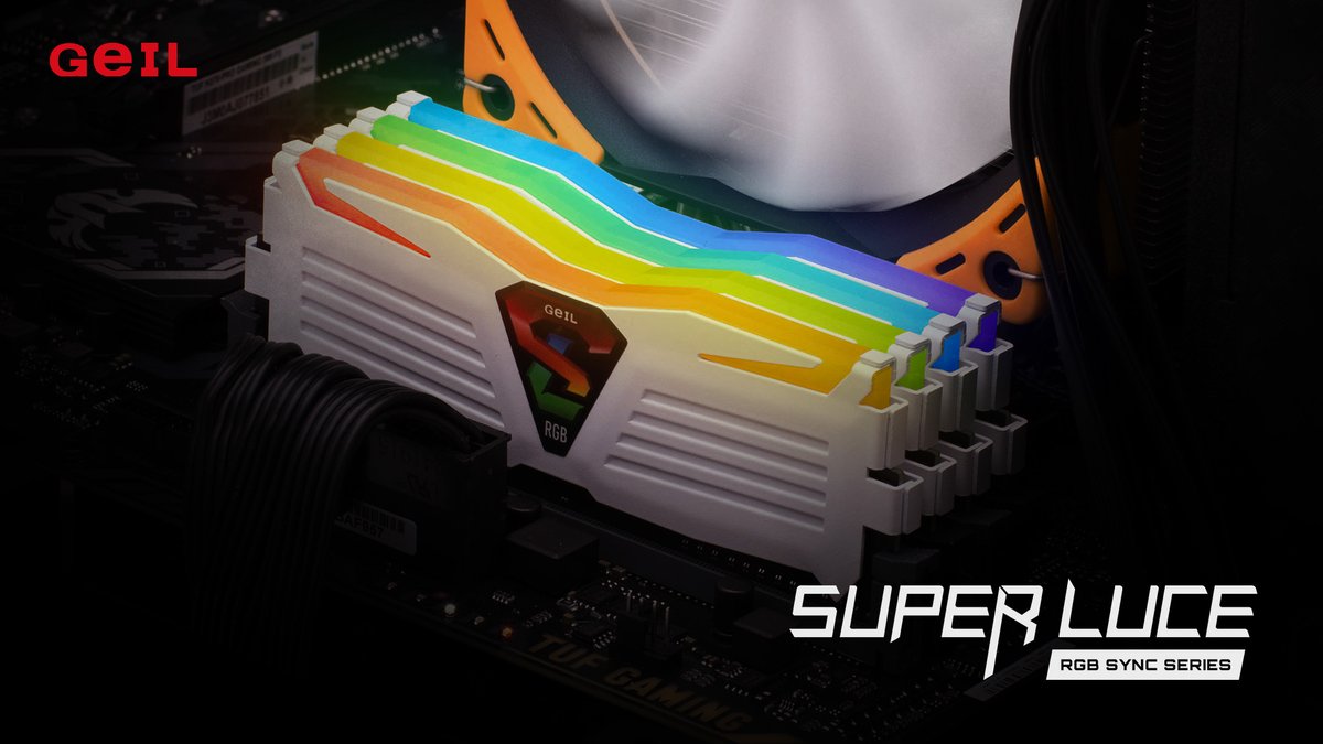 GeILMemory's tweet photo. The unique shape and fascinating RGB lights always bring excitement to your PC when paired with the luminous fans🌈
👉https://t.co/BhZKTYjxTx
#GeILMemory #SuperLuce #PCComponents #RGB #gaminghub #extremepc #pcmodding #dreampc #gamingcomputer #custompc #custompcbuild #PCGamer https://t.co/yAXGWrJ0Q9