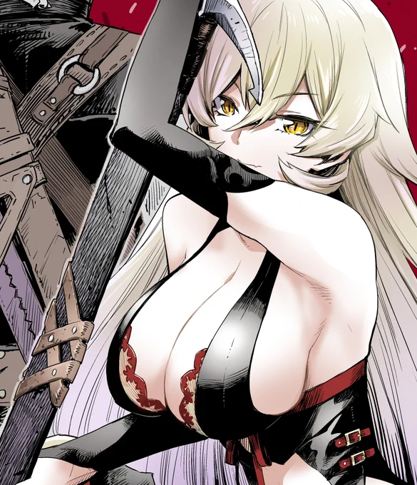 おニュイさん&ウィッチャー・ゲラルト描きましたん
ウィッチャー3実況1話→ https://t.co/4S3AZsGM0H
#ソシ絵ール #Witcher3 