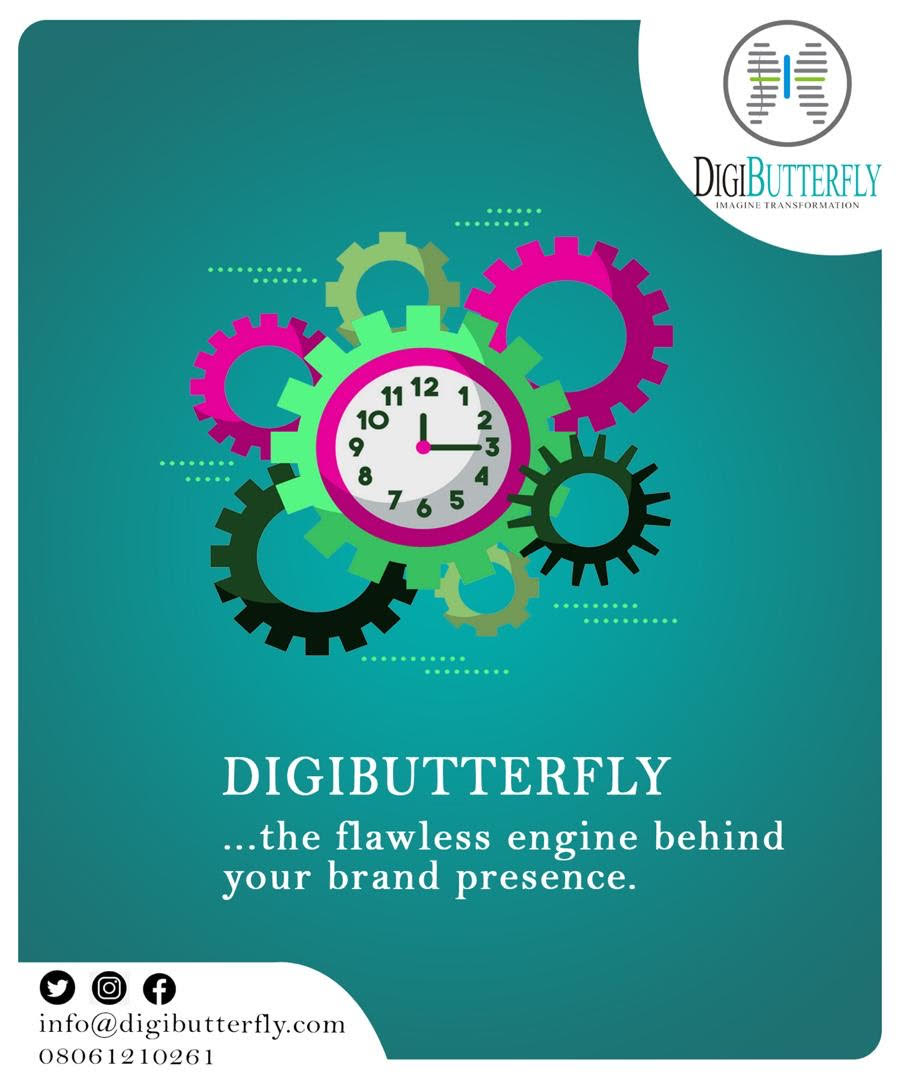 DIGIBUTTERFLYng's tweet photo. DIGIBUTTERFLY was founded with a single mission: To create extraordinary brands๐ฏ.
๐ฅBrands that get attention, brands that generate interest, and brands that tell the relevant consumer something new.
#digibutterfly #digitalmarketing https://t.co/T9xDcL8mkx