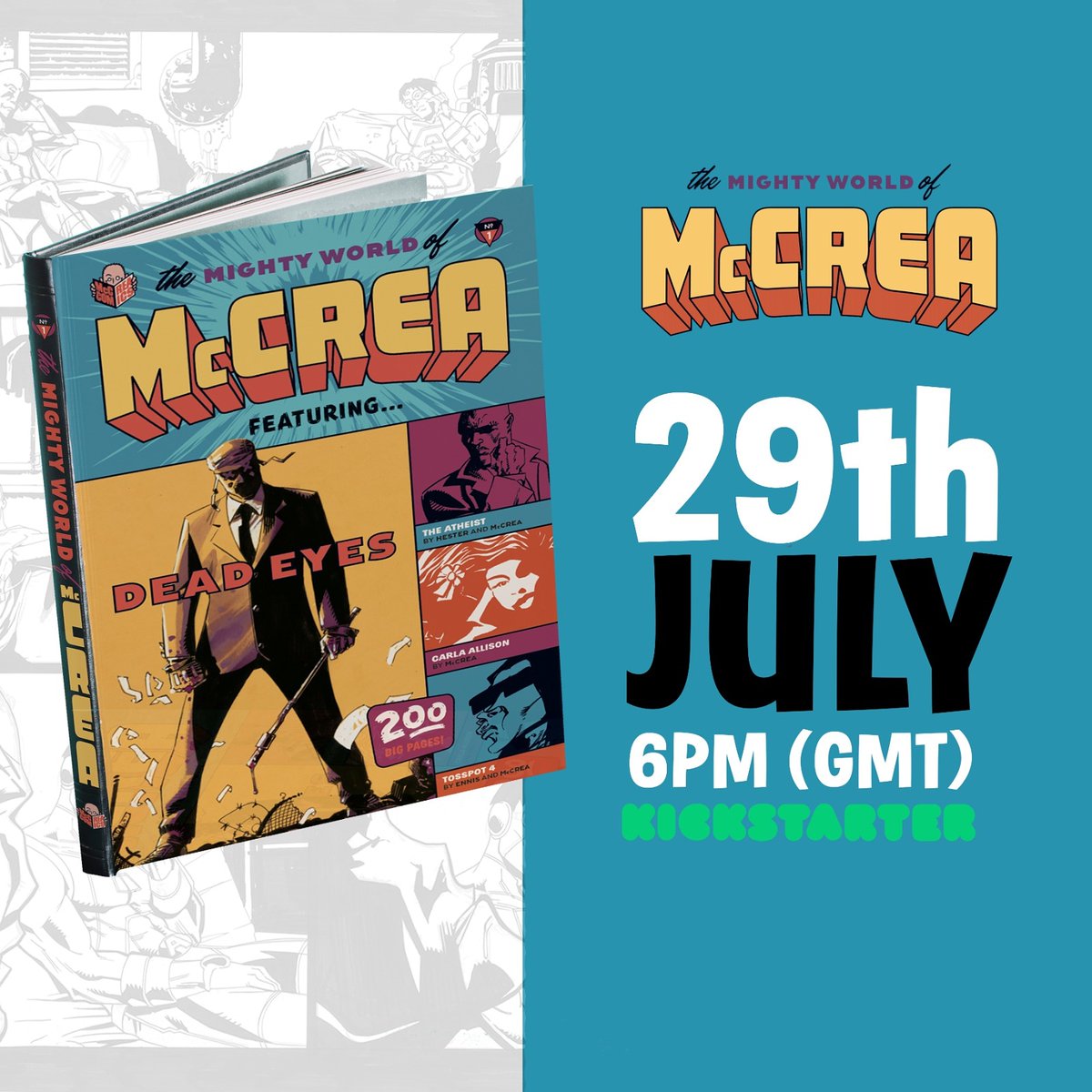 mccreaman's tweet photo. In my excitement to post yesterday I forgot to attach the link to my #kickstartercampaign , please sign up!

https://t.co/tXWddgyd65 https://t.co/UkwyEr8m3X