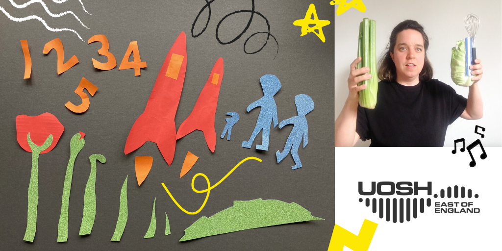 NorfolkRO's tweet photo. Create your own #soundeffects for #StopMotionAnimation! Join Sound Artist Helen Atkinson in a video made for our #SeasonofSound Learn to create animations and record a live soundtrack using household objects! Available from Wednesday on our YouTube channel:Norfolk Record Office https://t.co/SHSV12dbOD