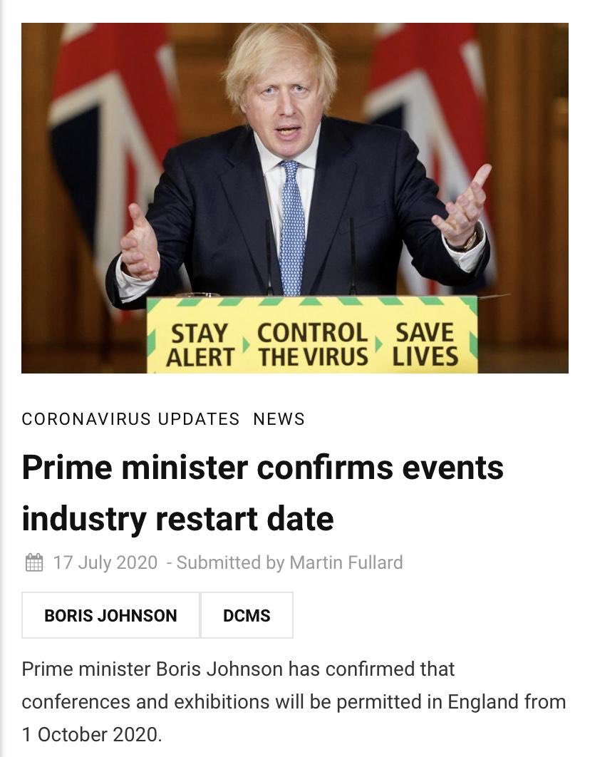 What fantastic news for the events industry, but we are reserving our celebrations until we see the small print. We’re keeping our fingers crossed for more news soon 🎄 🎉 
#eventprofs #christmasparties #hypeagency