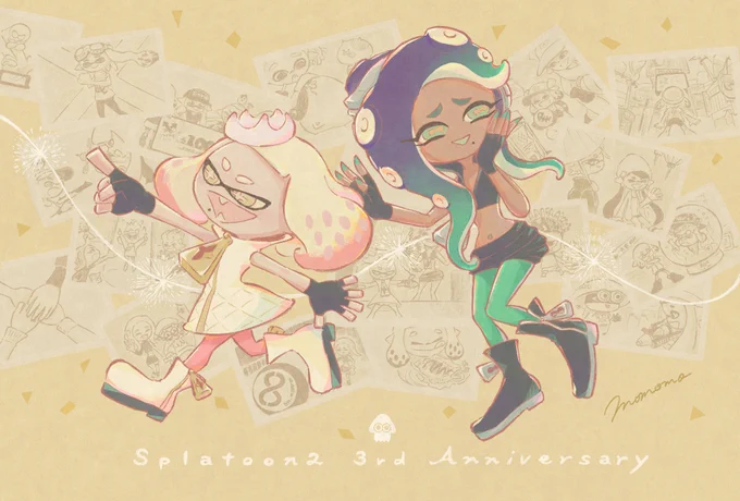 スプラトゥーン2、3周年おめでとう!?
こんなに長く、深く遊び続けたゲームは初めて!
これからも楽しみます!
#splatoon2Anniversary #スプラトゥーン2三周年 