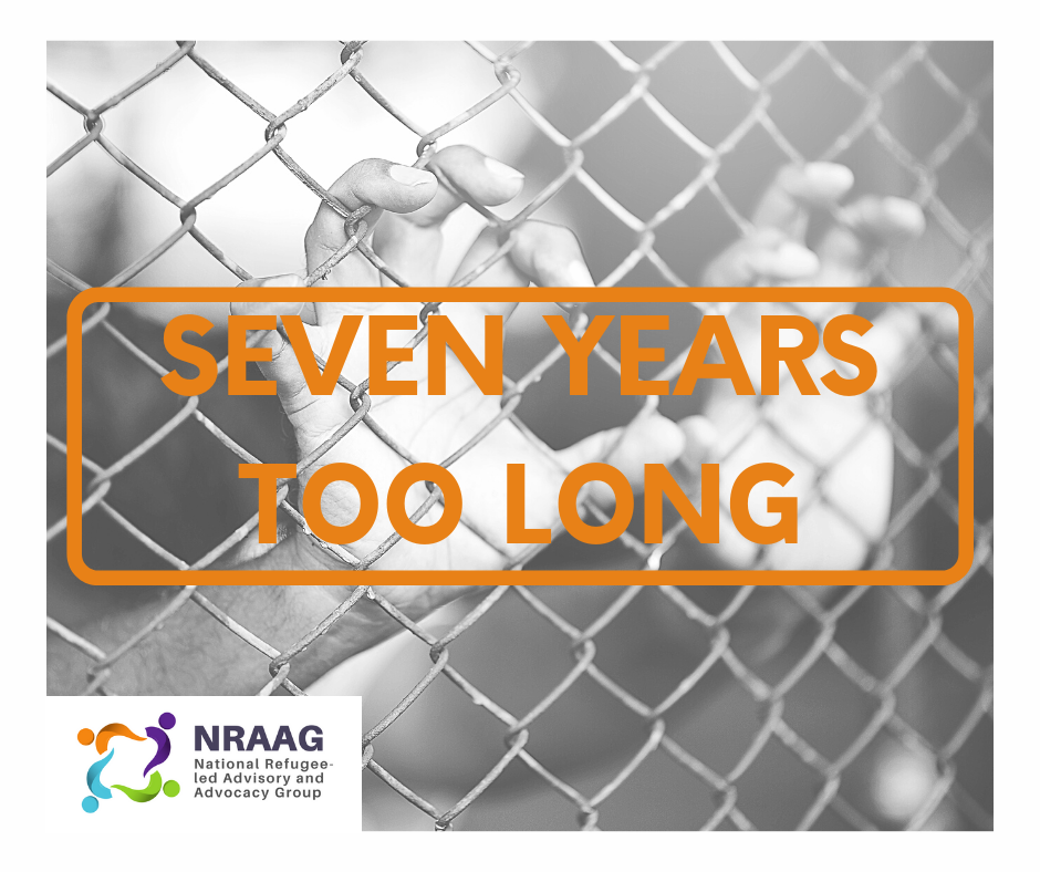 July 19th marked 7 years of Australia's offshore processing policy that has seen 12 people dead, 100s returned to their countries of origin & 1000s stuck in limbo for several years, sentenced to indefinite detention on the remote islands of Nauru & PNG.