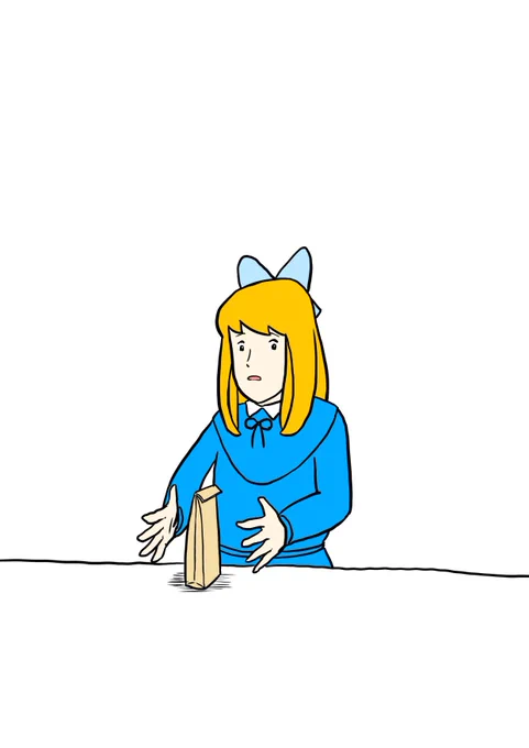 クララの給料袋が… 