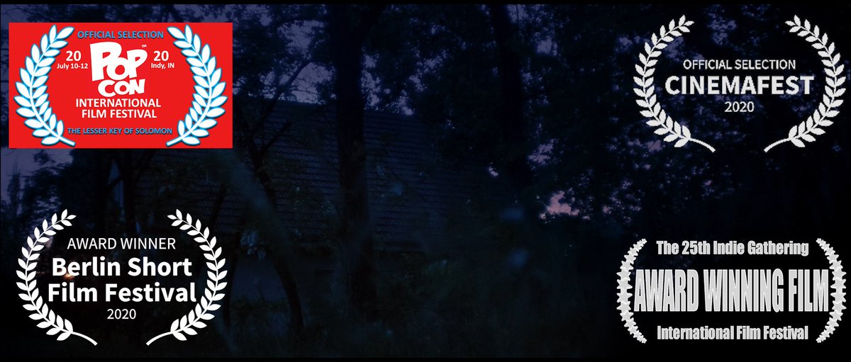 lesser_solomon's tweet photo. Big July for The Lesser Key. We won best horror short at @BerlinShort, 3rd place best horror at @indiegathering, and, I even got a best actor nod at @IndyPopCon! Didn't win but quite an honor. Can't wait to see what else happens :). Onto Cinemafest @CHouseCinema https://t.co/WSXNaqyuNQ