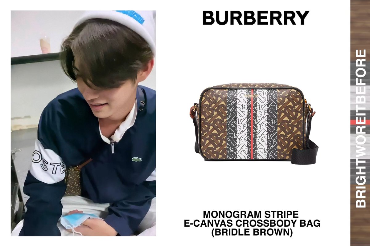 brightworeit's tweet photo. 👜 BURBERRY Monogram Stripe E-canvas Crossbody Bag (Bridle Brown)
🛒 £690 (27,637 THB)
📷 IG Story @kikkik_ch
#brightworeitbefore #bbrightvc #ไบร์ทวชิรวิชญ์ #Burberry #burberrymonogram https://t.co/6QCtyagT2t