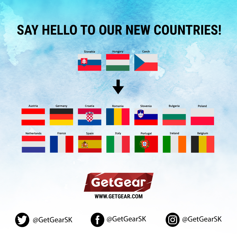 After midnight, we are expanding to these countries:

Austria, Germany, Croatia, Romania, Slovenia, Bulgaria, Poland, Belgium, Netherlands, France, Spain, Italy, Portugal and Ireland.😍

If your country is not listed, don't worry! We are still working on expanding even further!🥳