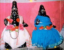 Rigveda knows of the names of these Rishikās.Romasā ( RV. U, 126,7), Lopamudra ( I,179, 1-6), Apāla ( VIII, 91, 1-7), Kadrū ( II, 6,8), Visvavārā ( V, 28,3).Lopamudra was the wife of Sage Agastya & famous for spreading the fame of 'Lalita-Sahastranaam'.Image of Lopamudra