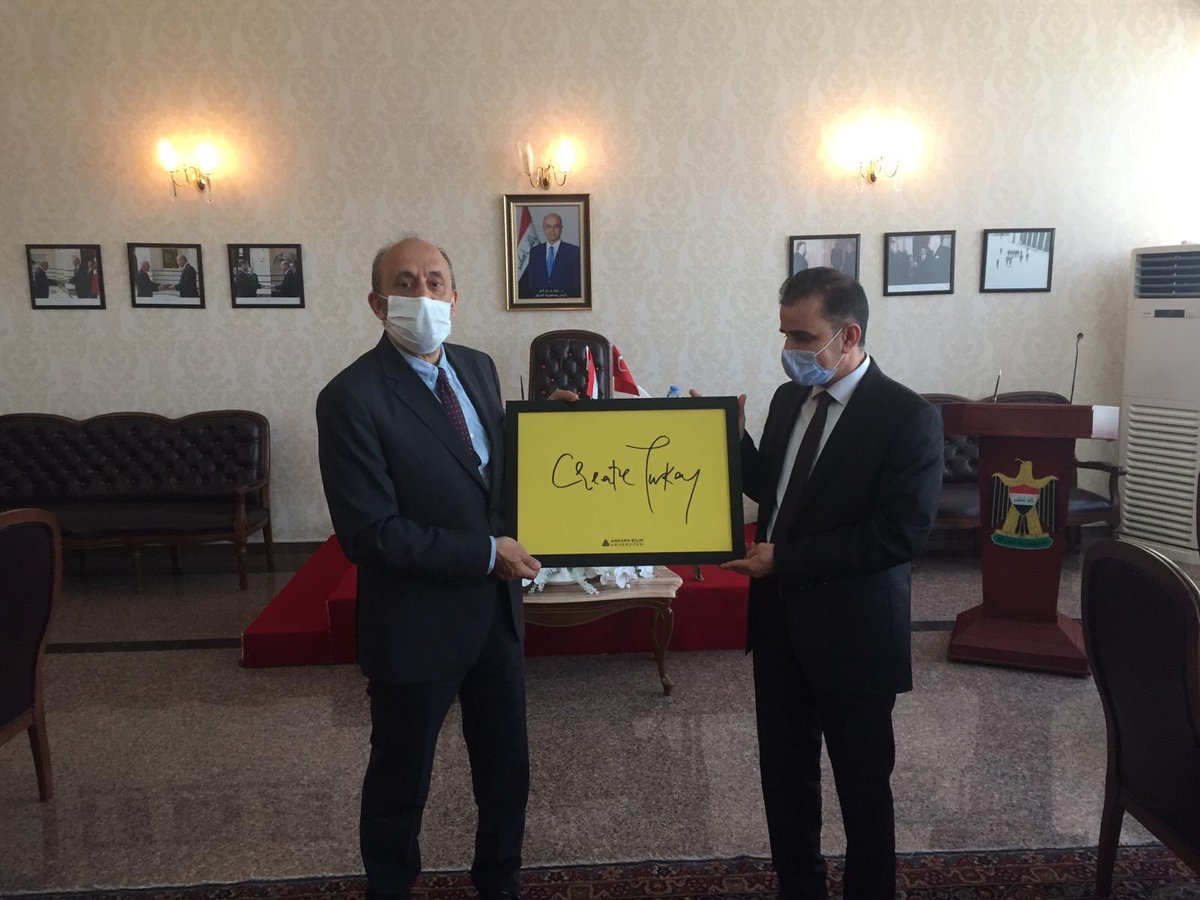 AnkaraScience's tweet photo. Also they have discussed about development in the fields of education and the status of Iraqi students who are studying in Turkey. We thank to The Ambassador of Iraq for their hospitality. #ankarabilimünversitesi
#ankarascienceuniversity https://t.co/VVIpfzdMIp