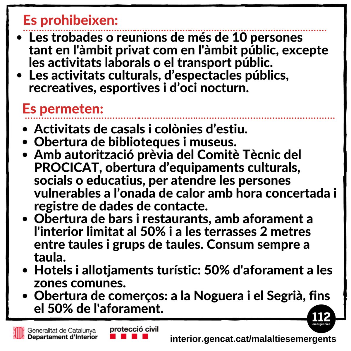 emergenciescat's tweet photo. FAQs de butxaca. Informació de servei. #protecciocivil #COVID19 https://t.co/iUXyYeEqYe