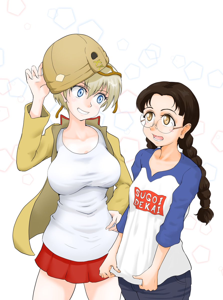 中の人つながりで宇崎ちゃんと福田 