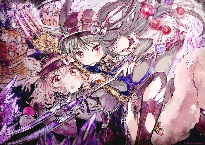 #女の子のイラストだけで興味を持ってくれる方へ届け 

ふぁんたじーのおんなのこがすきです 