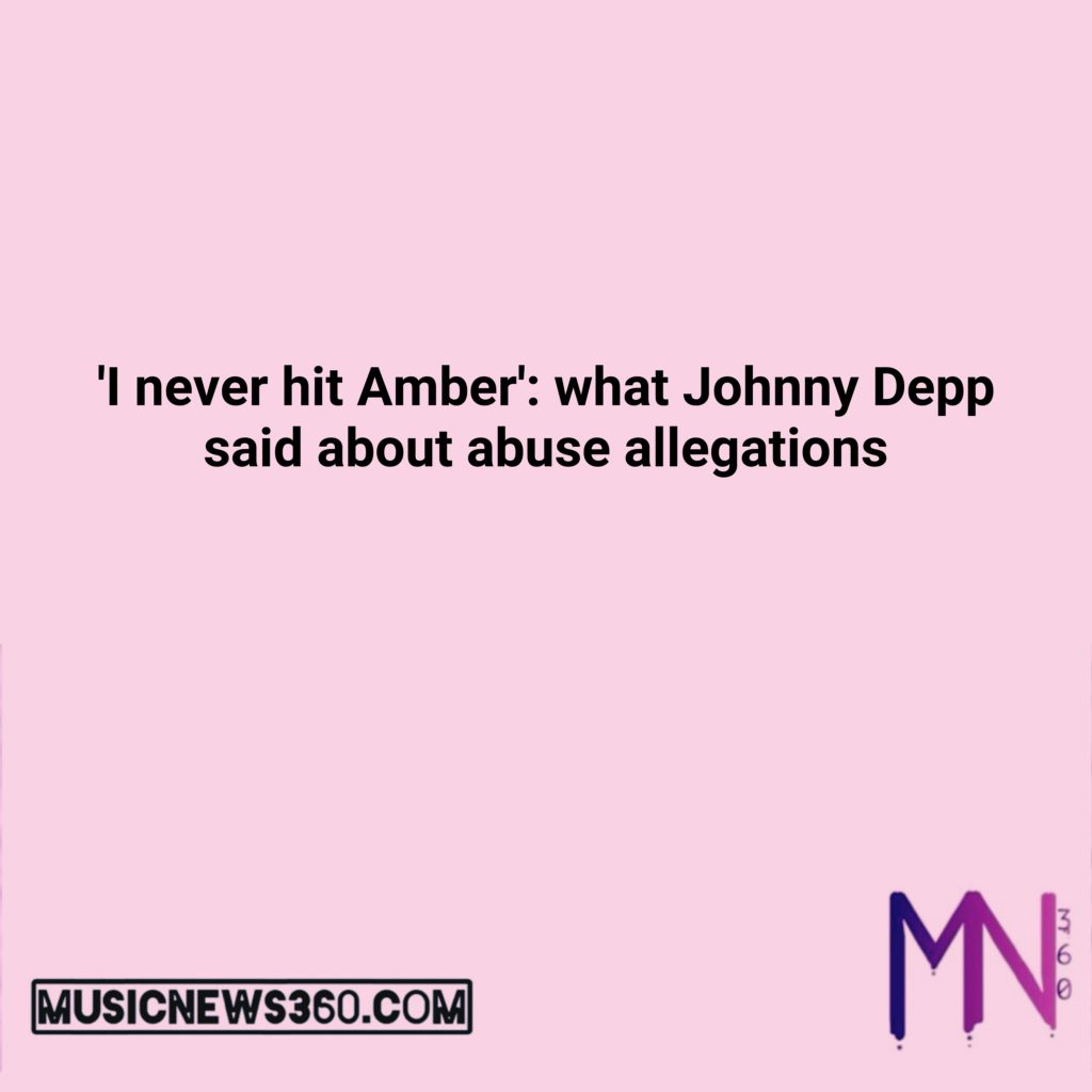 musicnews360's tweet photo. 'I never hit Amber': what Johnny Depp said about ... $AAPL $AMZN $BTC $ETH $FB $GOOG $MSFT $QQQ $SPY $TSLA #cnbc #foxbusiness #business #money #entrepreneur #trading #investing #investment #stock #stockmarket #forex #crypto #cryptocurrency #Bitcoin #Ethereum #Coinbase #Robinhood https://t.co/EUXoFeb31v