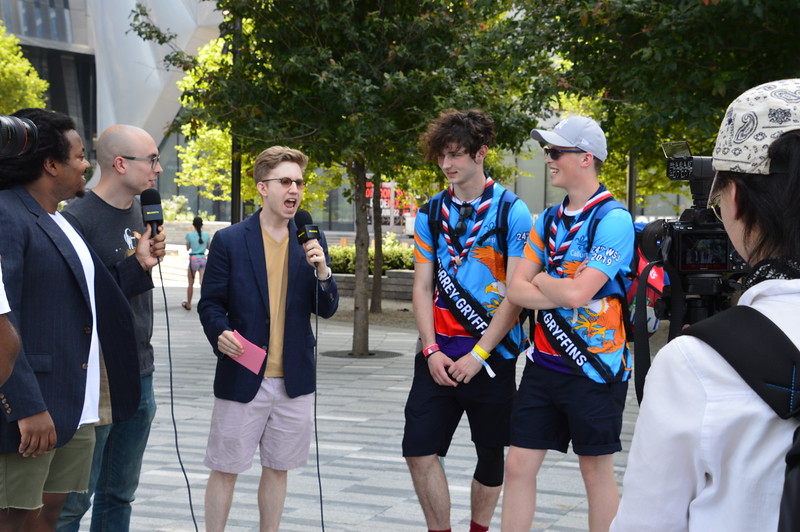 Day 2.
I think we did a weekends worth of New York in a 8 hours! Grand Central station, The UN, Ground Zero, The Sky Garden, The Stonewall Inn to name a few. What is your favorite place in NYC? #UK24WSJ #SurreyGryffins #TB