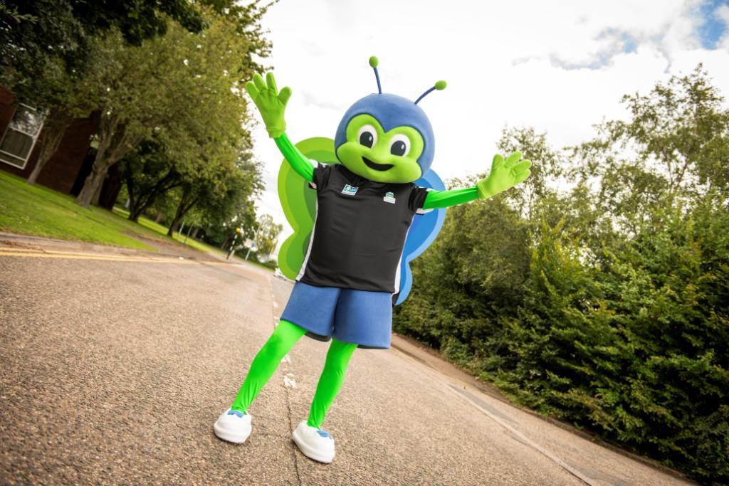 Our Futuremakers mascot, Sky, is ready to run the Standard Chartered Great City Race! Wish Sky luck for their 5k! #RunFromHome #runforareason