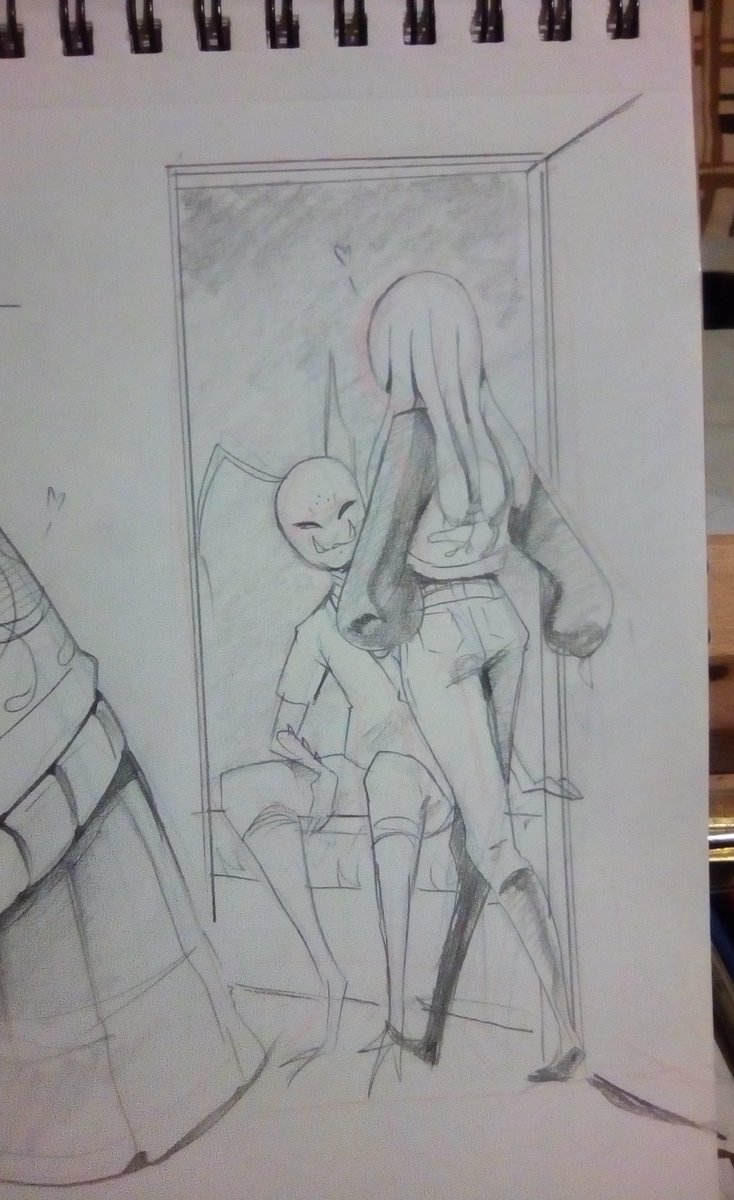Tanuki_mapaches's tweet photo. 💚💙Space buds in love 💚💙
#sketch #pencil #alien #BL #OC https://t.co/9XHJfqkRcf