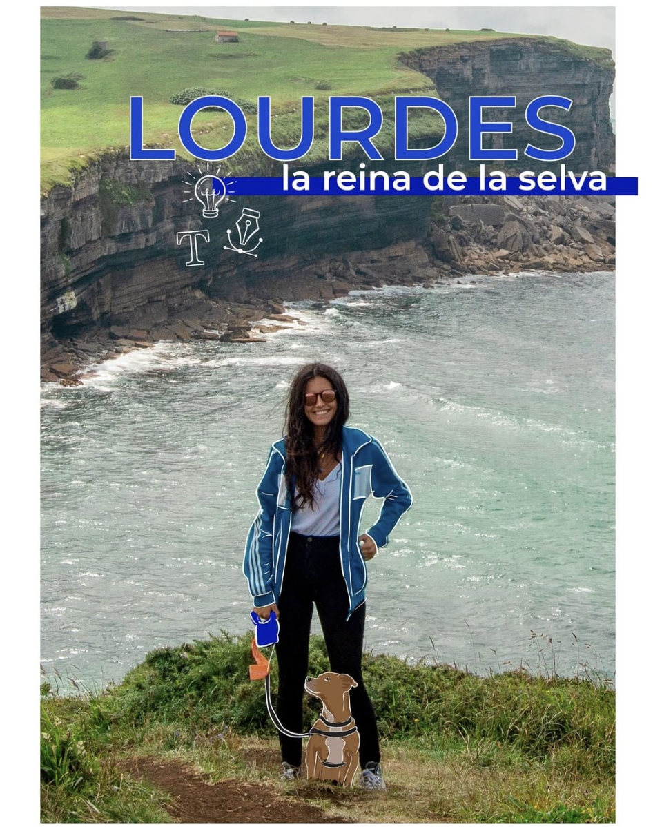 ¿Conocéis a Lourdes? Una de las diseñadoras gráficas del #equipoBumm , que además apunta maneras con el diseño web y hace unas ilustraciones que nos dejan sin palabras 😍
Constante en el trabajo, con tan solo el trackpad de su ordenador es capaz de hacer cualquier cosa  🚀 ⁣⁣⁣