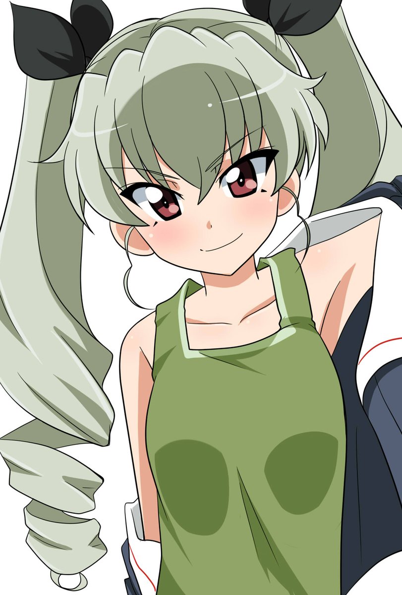 アンチョビ(ガルパン) 「アンチョビの大洗PJインナー 」|わっく艦＠新刊メロンブックス委託中のイラスト