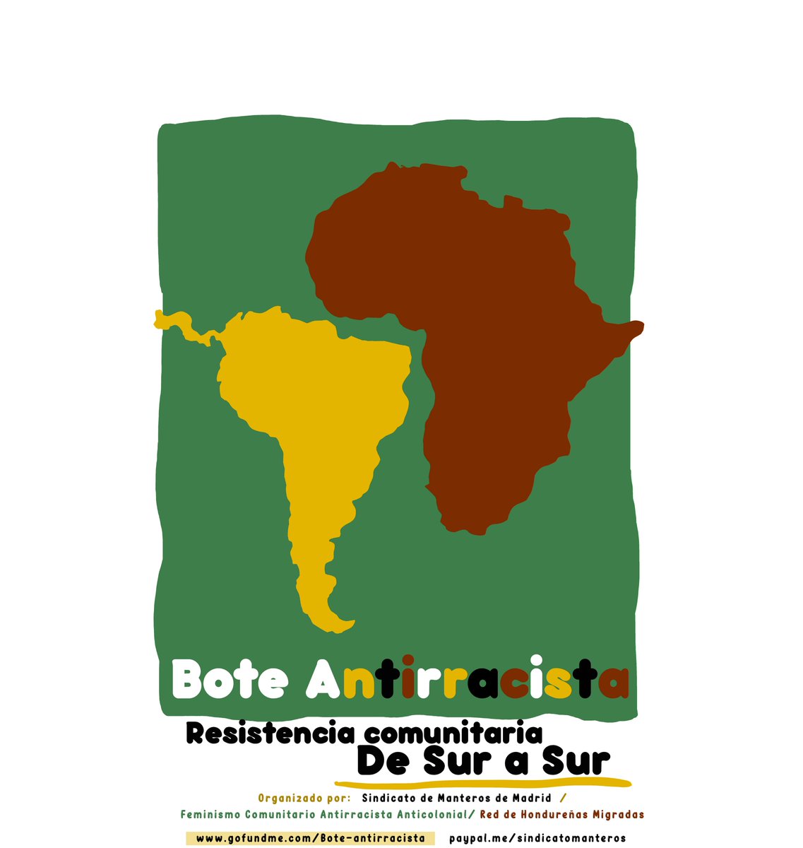 BAntirracista's tweet photo. Nuestro Bote Antirracista llega a su fin mañana! 📢⏩Nosotrxs no paramos, seguiremos trabajando organizándonos y luchando porque esta crisis para nosotrxs no ha hecho más que empezar. ✊🏿
https://t.co/3m6Tr0vCVo
https://t.co/lNs8g3mqrV concepto "Bote Antirracista" https://t.co/z8AUsn3qMD