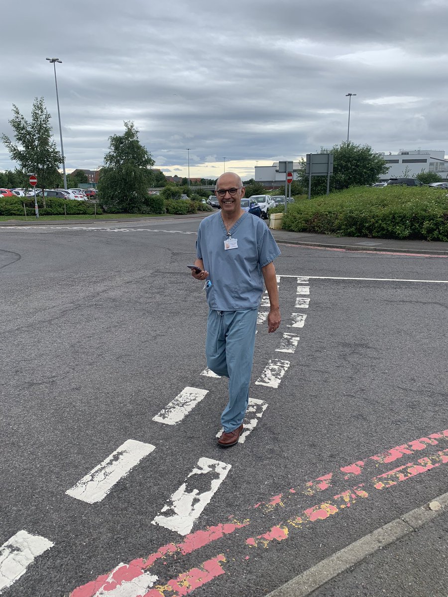 PeriPrep's tweet photo. @GerryDanjoux trialing the 6 minute walk test app for @prep_well at @SouthTees in Middlesbrough for patients to be able to test their own fitness improvements whilst part of the home based project and onwards. #empoweringourpatients #leadingbyexample https://t.co/qdrN01HxvC