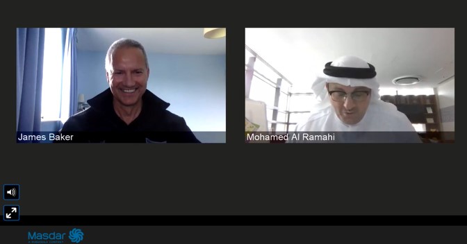 UoMGraphene's tweet photo. Great presentation and Q&amp;A session with our friends from Abu Dhabi on @Masdar Live 👍👍👍 https://t.co/07Mvum2QqD