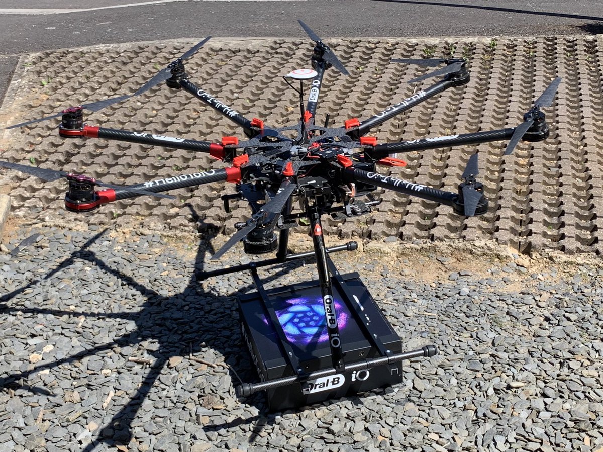 dangrabham's tweet photo. ...and here's the toothbrush itself plus some stills of the drone. The chap said they'd had to tell the local RAF base they were coming. 😂
@OralBuk #HelloToiO https://t.co/xyMyBmwq58