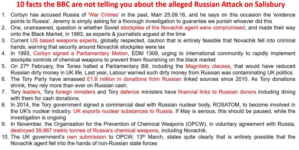 UK social media has *six months* of this stuff coming out from Corbyn supporters in 2018. The same ones making  #CorbynWasRight trend now. This is Russian influence in action.