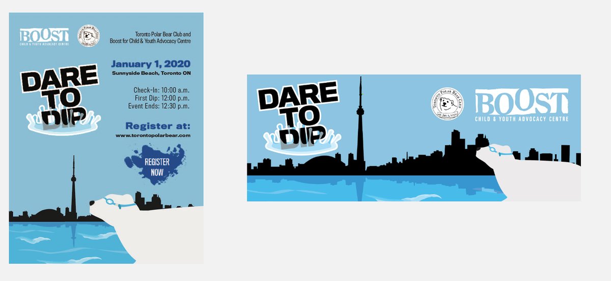CreativeDayfor1's tweet photo. When @boostforkids partnered with the Toronto Polar Bear Club, they came with a very specific request: to find the bravest people and entice them to take a dip in frigid Lake Ontario. The results of the Dare to Dip campaign led to 50 teams, 295 dippers, and $60,000 raised! https://t.co/0gxYkhqv6r