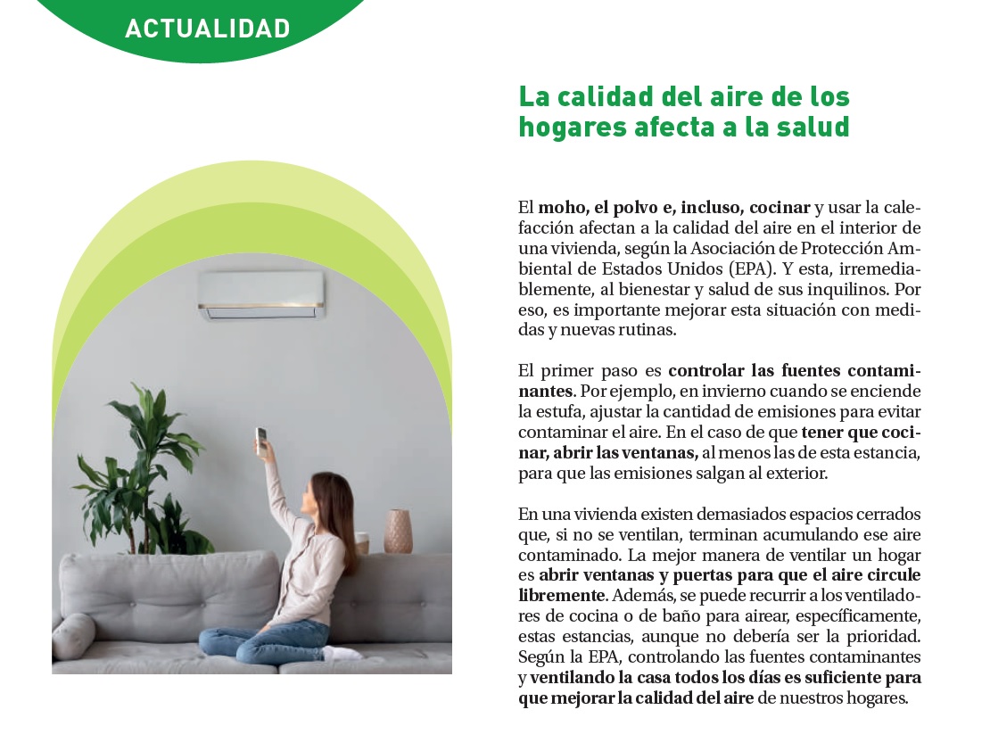 AllianceHC_ES's tweet photo. ¿Sabías que la calidad del aire que respiramos puede afectar a nuestra #salud?🧐 Descubre cómo ventilar la casa puede ayudarte a mejorar la calidad del aire en su interior. #AlphegaMagazine https://t.co/HUVWgAOrYu