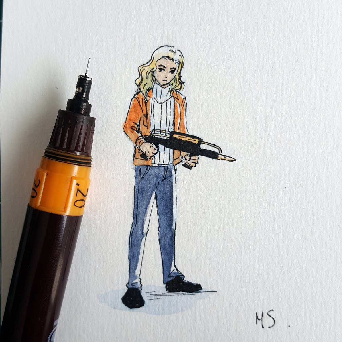 moonsuncomics's tweet photo. Buffbuff!!! Guess what episode :)
.
.
.
#moonsuncomics #drawing #art #comicartist #fanart #buffysummers #buffythevampireslayer #josswhedon https://t.co/b0n1kyGfAV