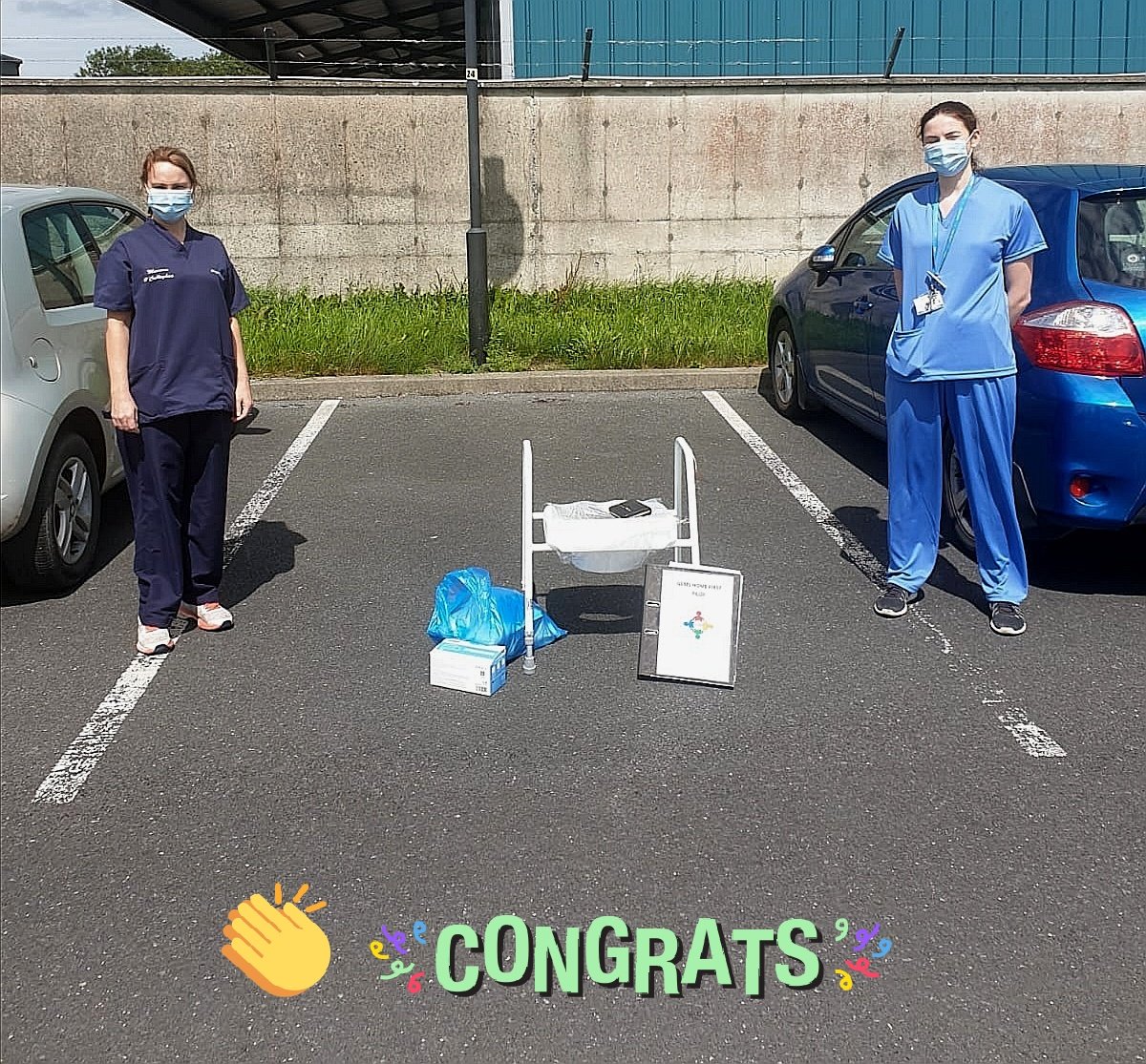 GemsKilkenny's tweet photo. Home Safe &amp; Sound to @lukes_ck after Day1 on the #D2A journey &amp; hopefully 1st of many patients Discharged Home with @GemsKilkenny #HomeFirst #Frailty Team
 @ICPOPIreland @IEHospitalGroup @irishgerontsoc @roinnslainte @AcuteFrailty @DonnellyStephen @MichealMartinTD @DiarmuidOShea https://t.co/F2dwy1lNf2